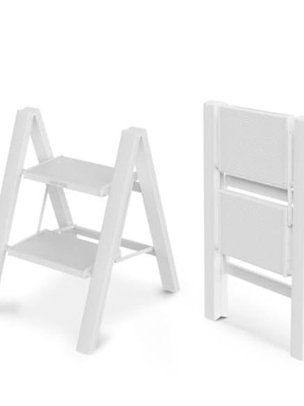 Step Ladder, Widen Pedals Foldable Step Stool, Lightweight Aluminum Ladder